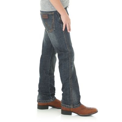 Image showing 2 th Wrangler Boys' Retro Slim Straight Jeans