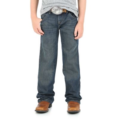 Wrangler Toddler Boys' Relaxed Fit Low-Rise Retro Bootcut Jeans