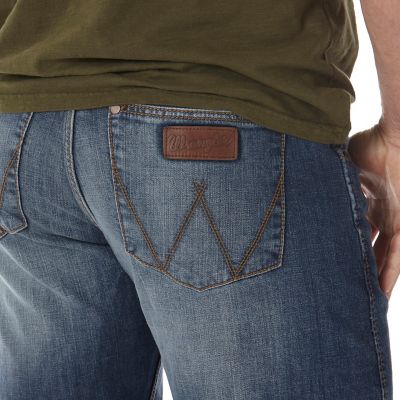 Image showing 4 th Wrangler Men's Slim Fit Mid-Rise Retro Straight Leg Jeans