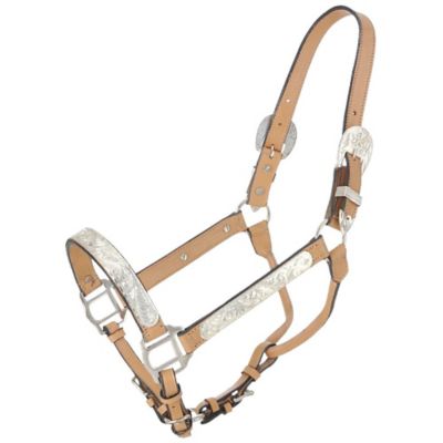 Tough-1 Silver Bar Show Horse Halter