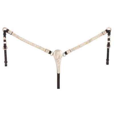Tough1 Ferruled Show Leather Breastcollar