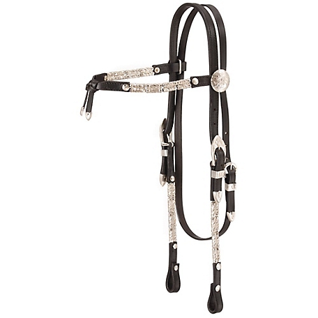 Tough-1 Ferruled Futurity Brow Show Headstall