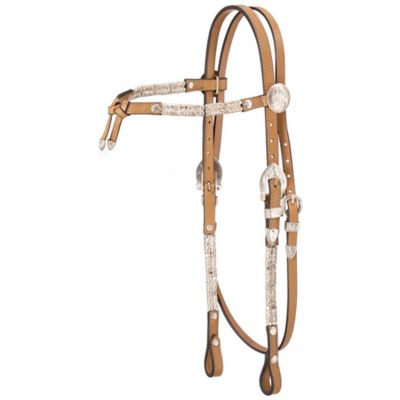 Tough-1 Ferruled Futurity Brow Show Headstall