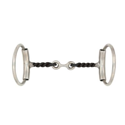 Image showing  3 in. 3 pc. No Pinch Loose Ring Snaffle Bit