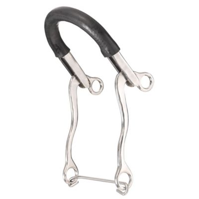 Tough-1 Miniature Hackamore with Rubber Tubing