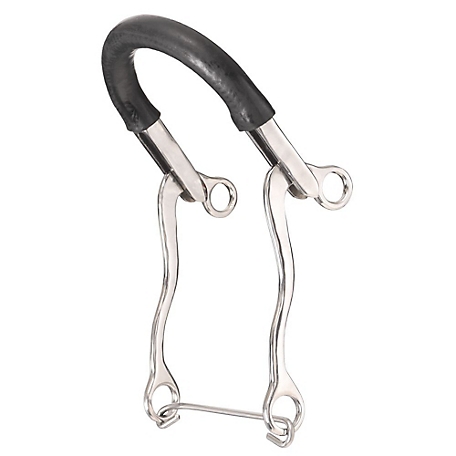 Tough-1 Miniature Hackamore with Rubber Tubing