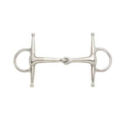 Tough1 Miniature Full-Cheek Snaffle Bit, 3.5 in. Mouthpiece