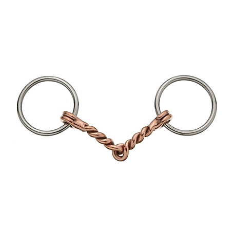 Tough-1 Miniature Twisted Wire Snaffle 4 in.