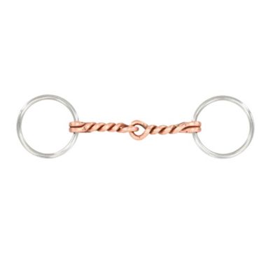 Image showing  Miniature Twisted Wire Snaffle Bit, 4 in. Mouthpiece