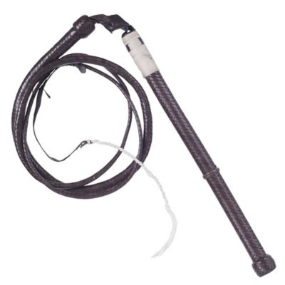 Tough-1 Deluxe Aussie Stock Whip, 8 ft.