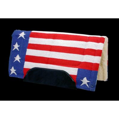 Tough-1 Stars and Stripes Saddle Pad