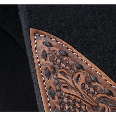 Image showing  Buckstitch Barrel Saddle Pad, 30 x 30in.