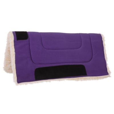 Tough1 Fleece-Bottom Canvas Saddle Pad