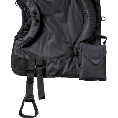 Image showing  Polypropylene Bareback Pad with Accessory Bags