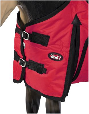 Image showing 1 th Tough1 250g/600D Poly Miniature Horse Stable Blanket with Belly Wrap