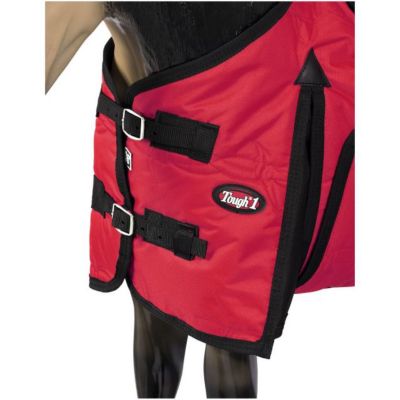 Image showing 1 th Tough1 250g/600D Poly Miniature Horse Stable Blanket with Belly Wrap