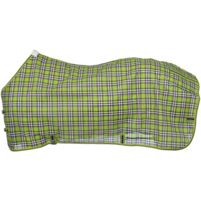 Image showing  Deluxe Mesh Horse Fly Sheet, Plaid Print