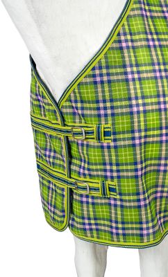 Image showing  Deluxe Mesh Horse Fly Sheet, Plaid Print