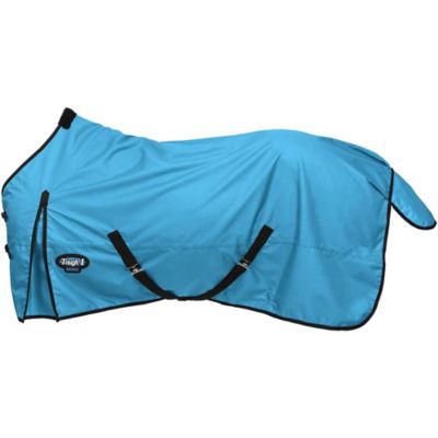 Image showing  Basics 1200D Waterproof Poly Horse Turnout Sheet
