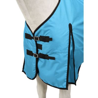 Image showing  Basics 1200D Waterproof Poly Horse Turnout Sheet
