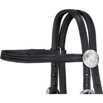Image showing  Miniature Nylon with Leather Bridle