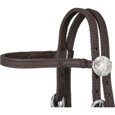 Image showing  Miniature Nylon with Leather Bridle