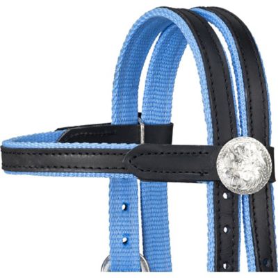 Image showing  Pony Nylon with Leather Bridle