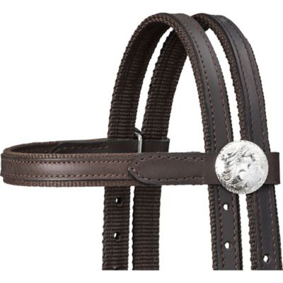 Image showing  Pony Nylon with Leather Bridle