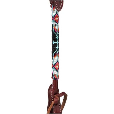 Image showing  Beaded Cross Ear Headstall