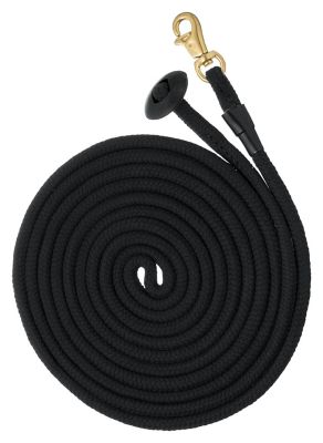 Tough-1 Rolled Cotton Lunge Line with Solid Brass Snap