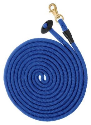 Tough-1 Rolled Cotton Lunge Line with Solid Brass Snap