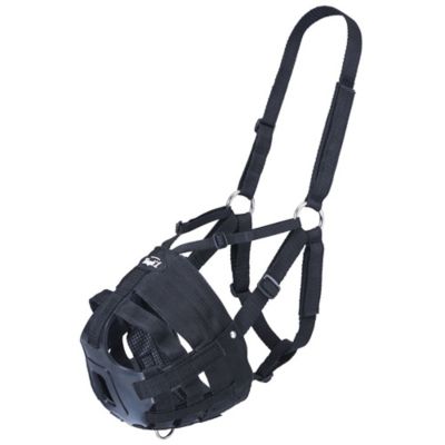 Tough1 Easy Breathe V-Nose Grazing Horse Muzzle