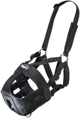 Image showing 1 th Tough1 Easy Breathe V-Nose Grazing Horse Muzzle