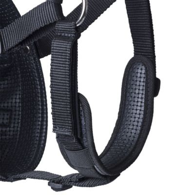 Image showing 3 th Tough1 Deluxe Easy Breathe V-Nose Horse Grazing Muzzle