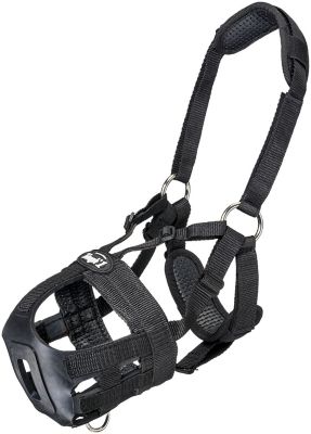 Tough1 Deluxe Easy Breathe V-Nose Horse Grazing Muzzle