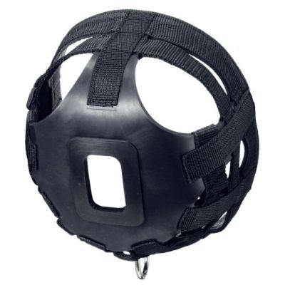 Image showing  Easy Breathe Grazing Horse Muzzle, Black, Miniature