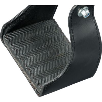 Image showing  Leather Covered Endurance Stirrups with Narrow Neck