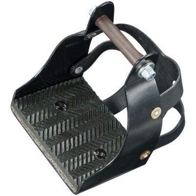 Image showing  Metal Endurance Stirrups with Leather Guard