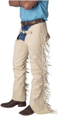 Tough1 Unisex Luxury Amara Synthetic Suede Chaps