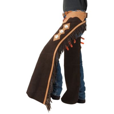 Image showing  Unisex Suede Leather Cutting/Show Chaps