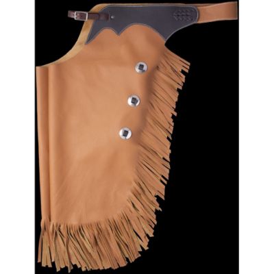 Tough1 Unisex Premium Smooth Leather Work Chinks