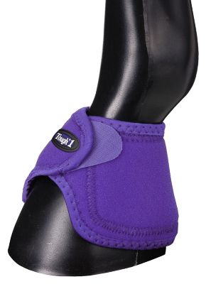 Image showing 2 th Tough1 No Turn Bell Boots, Purple, Large