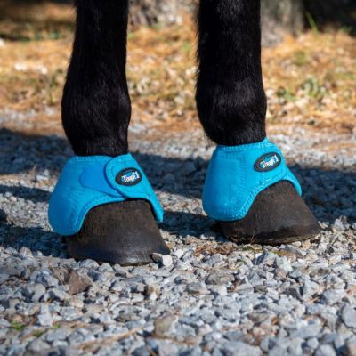 Image showing  No Turn Horse Boots Bell, Turquoise, Medium, 2 ct.