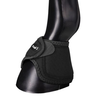 Tough1 No Turn Horse Boots Bell, Black, Medium, 2 ct.