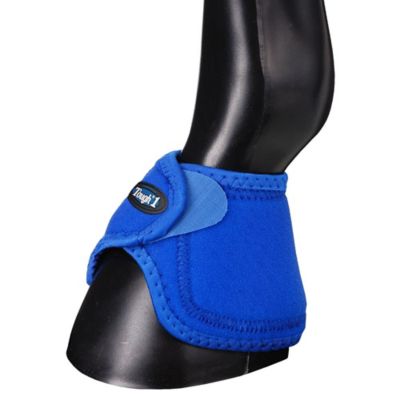 Tough-1 No Turn Bell Boots, Royal Blue, Medium