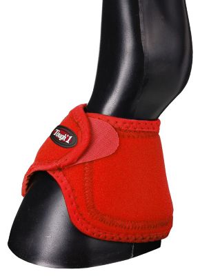 Image showing  No Turn Bell Boots, Red, Medium