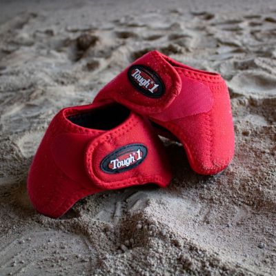 Image showing  No Turn Bell Boots, Red, Medium