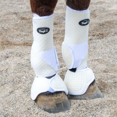 Image showing  Combo Horse Boots, Medium, Purple, 2 ct.