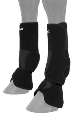 Tough1 Combo Horse Boots, Large, Black, 2 ct.