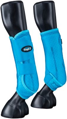 Tough-1 Front Extreme Vented Horse Sport Boots, Turquoise, Small, 2 ct.